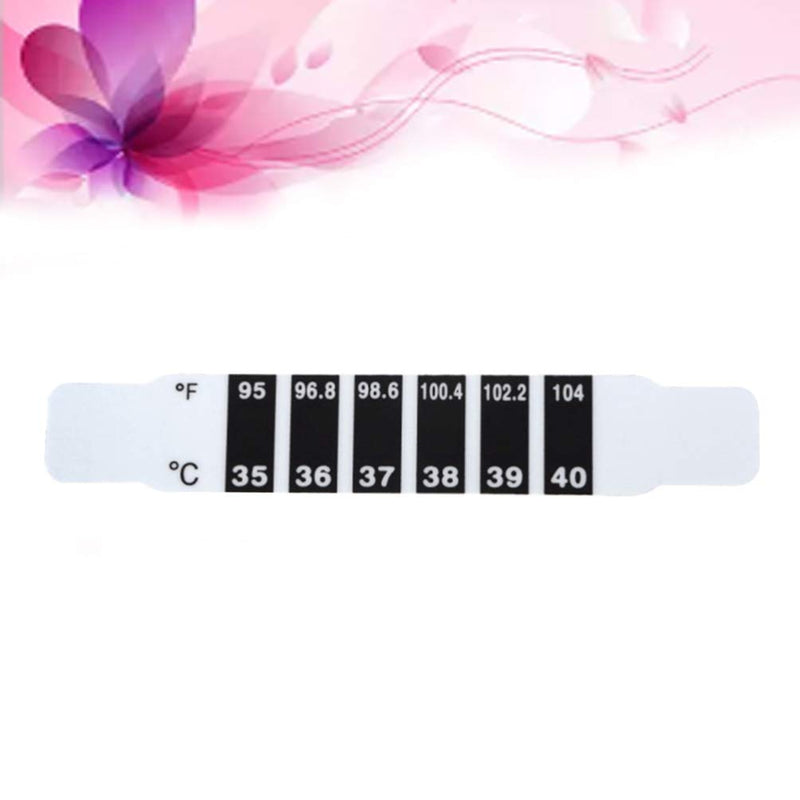 Healifty 3Pcs Thermometer Strip Fever Thermometer Forehead Head Reusable Thermometer Strip Color Changing Sticker Temperature Measurement Children Baby Adults As Shown - NewNest Australia