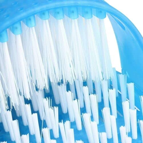 MIFAH Shower Exfoliating Foot Scrubber Massager Calluses Remover Cleaner Slipper Brush with Non Slip Suction Cups Stick on Floor (1 Piece Only) - NewNest Australia