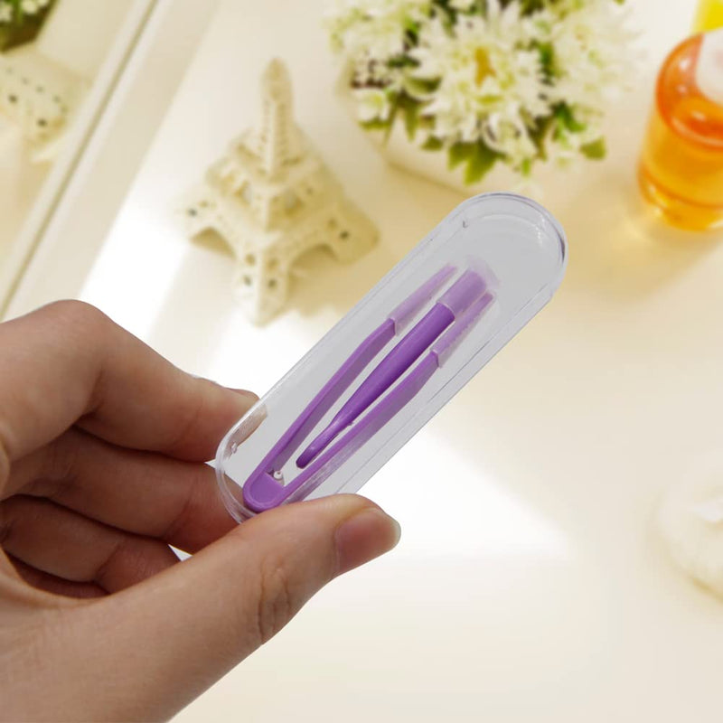MorTime 5 pcs Portable Contact Lens Stick Tool Case Set (Inserter/Remover+Tweezer with Soft Tip) - NewNest Australia