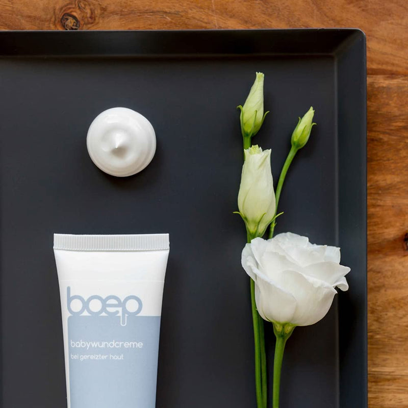 boep baby wound protection cream | Natural cosmetics diaper cream for irritated, sore skin in the diaper area | Vegan zinc cream | Developed by a doctor & mom (50ml) - NewNest Australia