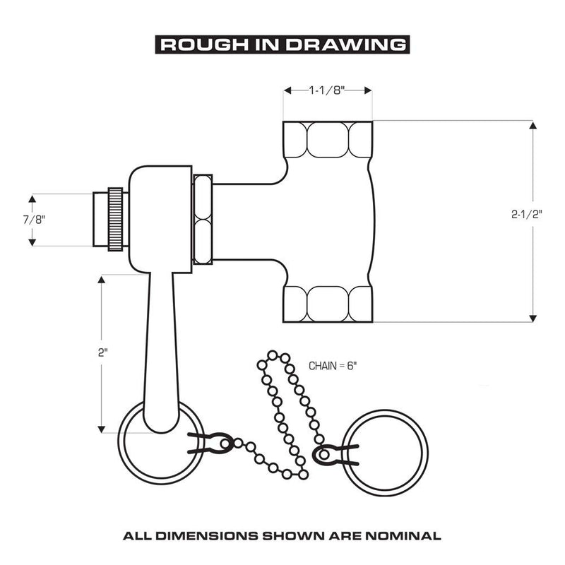 EZ-FLO 10789 Self-Closing Shower Valve, Chrome - NewNest Australia