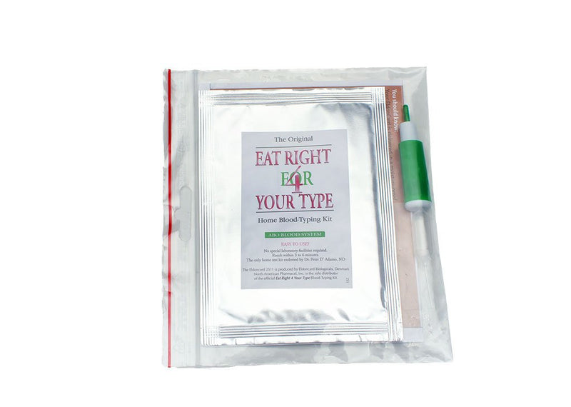 Blood Type Kit - Also Includes: 1 Eldoncard, 1 Lancet, Gauze, Alcohol Wipe, Micropipette - NewNest Australia