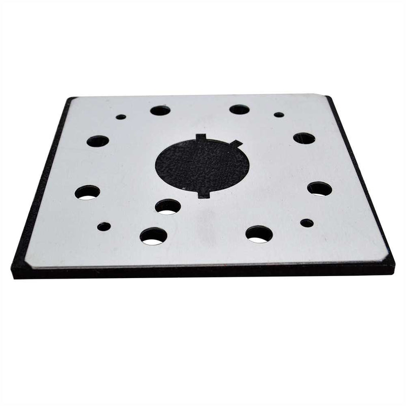 Superior Electric Pads & Abrasives SPD18 1/4 Sheet, 8 Hole Stick On Square Sanding Pad REPLACES Dewalt 151280-00, 151284-00SV - NewNest Australia