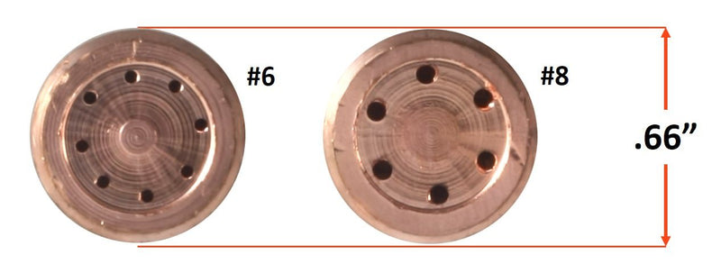 SÜA Heating Nozzle/Rosebud 6-MFN-1 Replacement for 100 Series Victor Torch Handles. Oxy/Propane Size: #6 (6-MFN-1) - NewNest Australia