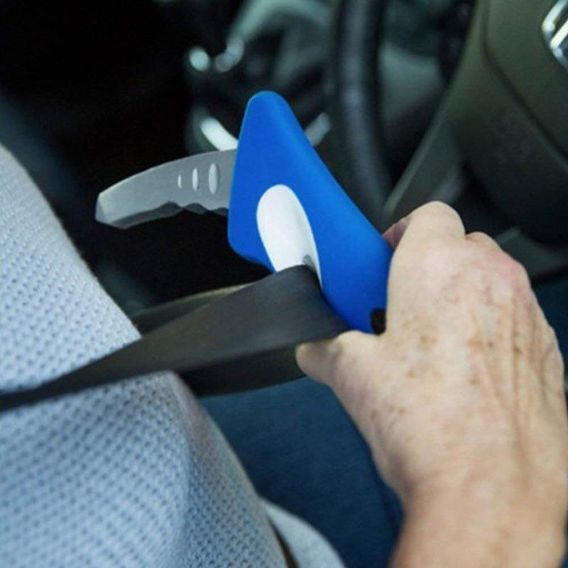 Car Support Handle - Stable Mobility Aid for Getting Out of The car - Ideal Senior Transfer or Mobility impairments - All Doors Compatible - Handy car bar (Blue Cane) Blue - NewNest Australia