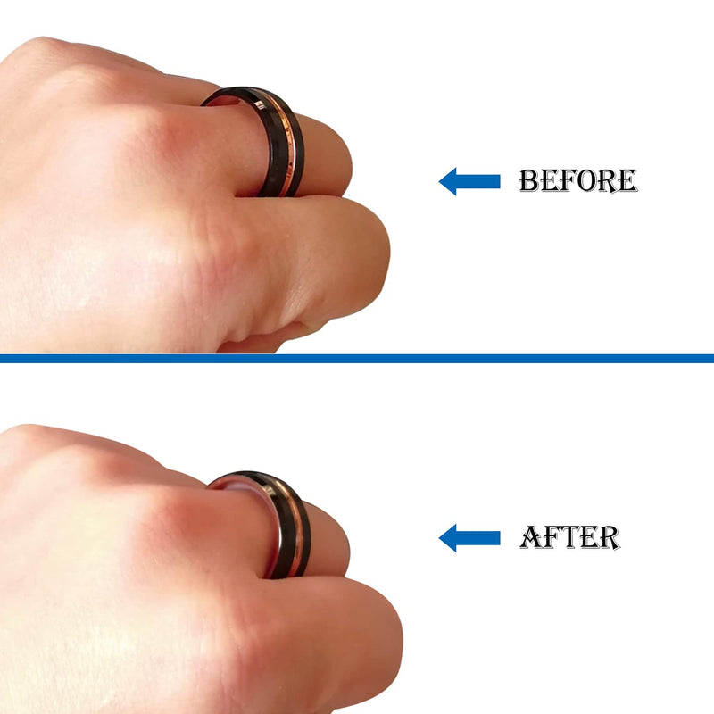 Ring Size Adjuster for Loose Rings Women 57pcs Invisible Transparent Ring Size Reducer Spacer Ring Guard - NewNest Australia