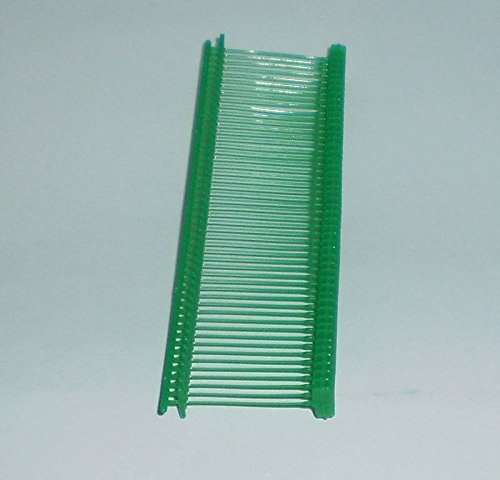 5000 Green 1" CLOTHING GARMENT PRICE LABEL TAGGING TAGGER GUN BARBS FASTERNERS - NewNest Australia