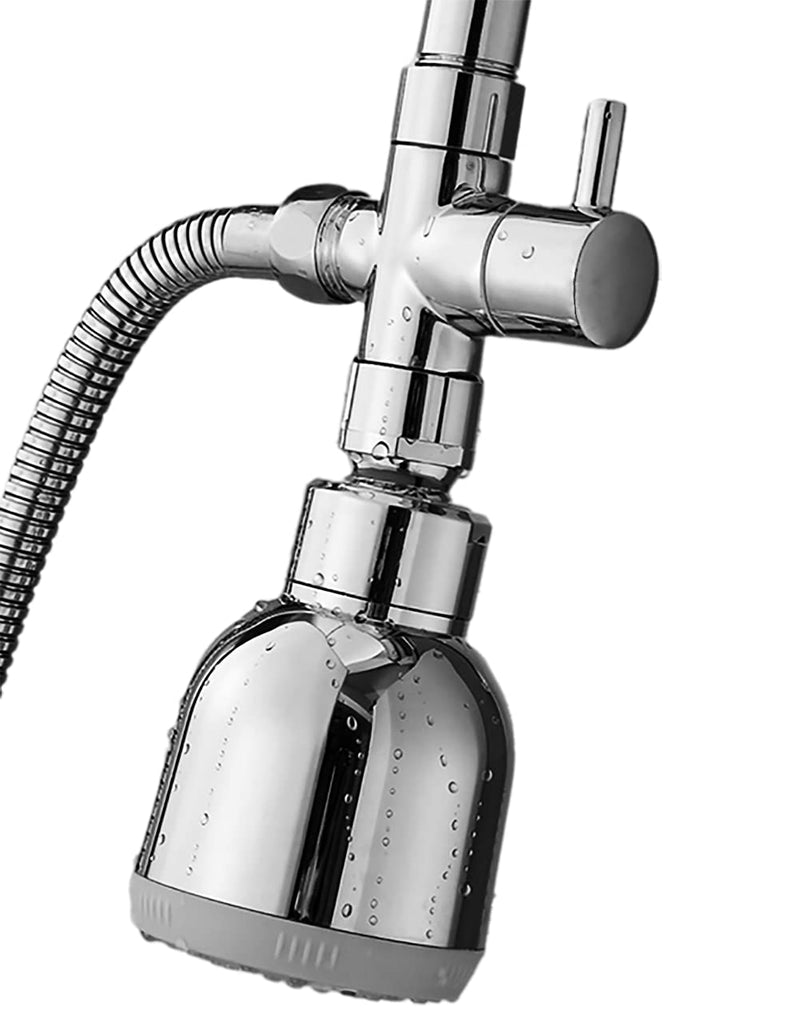 Shower Head Diverter Valve, Three-Way Solid Brass Diverter Valve Used For Hand Shower And Fixed Sprinkler ,Water Flow Control Diverter Valve - NewNest Australia