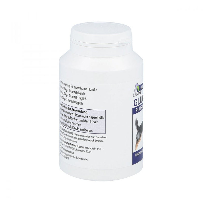 GLUCOSAMINE + CHONDROITIN capsules for dogs 120 pieces - NewNest Australia
