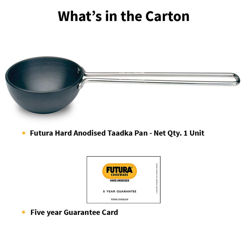 Futura Anodised Heating Pan, 1 Cup, Black - NewNest Australia