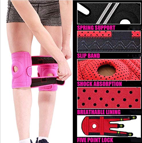Pintomed Adjustable Neoprene Knee Support With Patella Stabilizing Rubber Pad For Arthritic Pain Meniscus Injuries Sports Injuries Rehabilitation Protection Against New Injuries - NewNest Australia