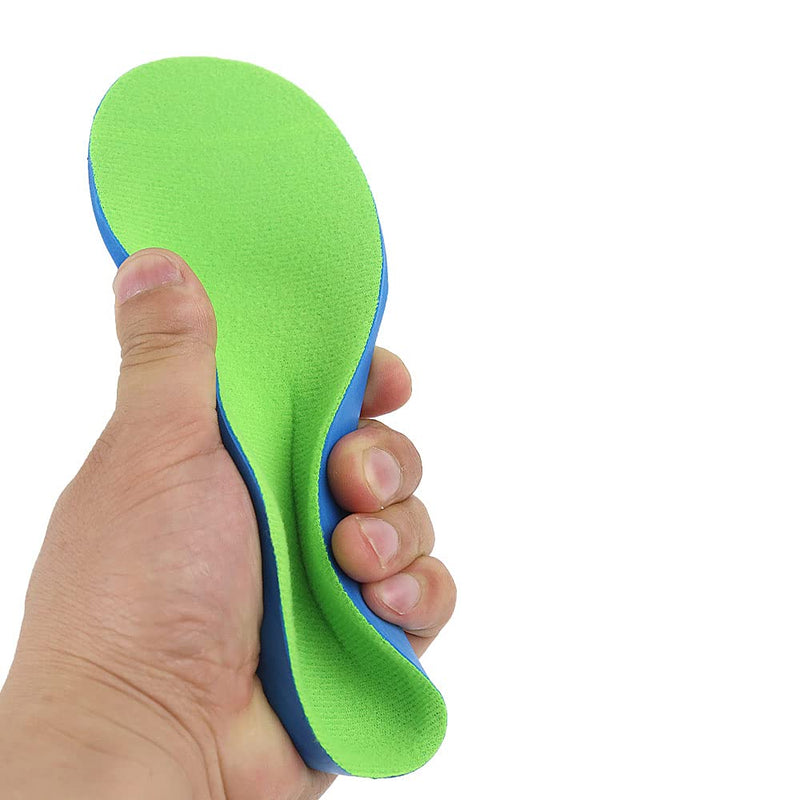 Orthotic Insoles Children'S Arch Support Inserts Shock Absorption For Walking Running Hiking Flat Feet High Arch Pain Plantar Fasciitis Heel Pain Relief 24 Cm Eu37-38 - NewNest Australia