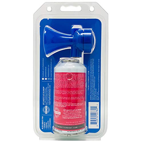 Air Horn for Boating Safety Canned Boat Accessories | Marine Grade Airhorn Can and Blow Horn 3.5 oz - NewNest Australia