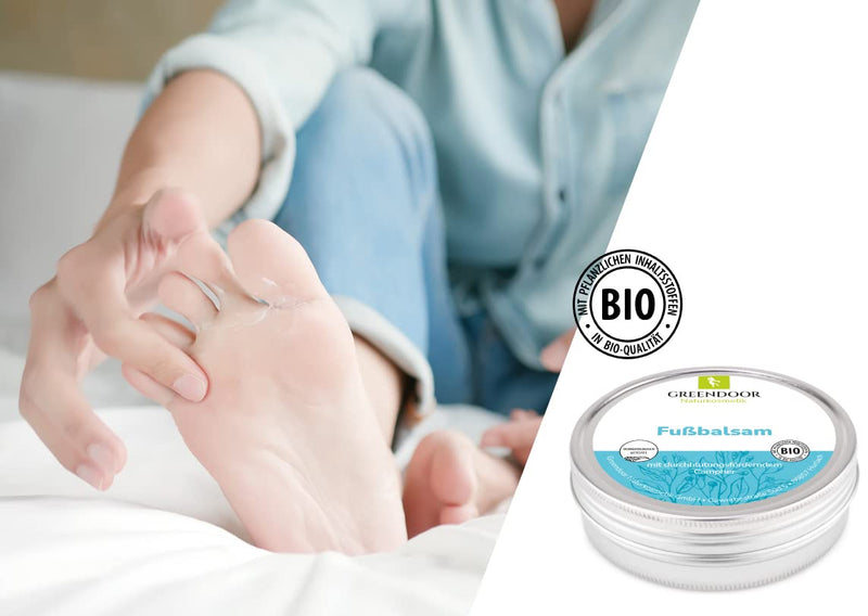 Greendoor Foot Balm With Bio Cocoa Butter, Buy Now The Comparative Winner, Foot Cream + Scratch Ointment, 4-Times The Yield, Natural Cosmetics, Foot Balm, Foot Care Cream - NewNest Australia
