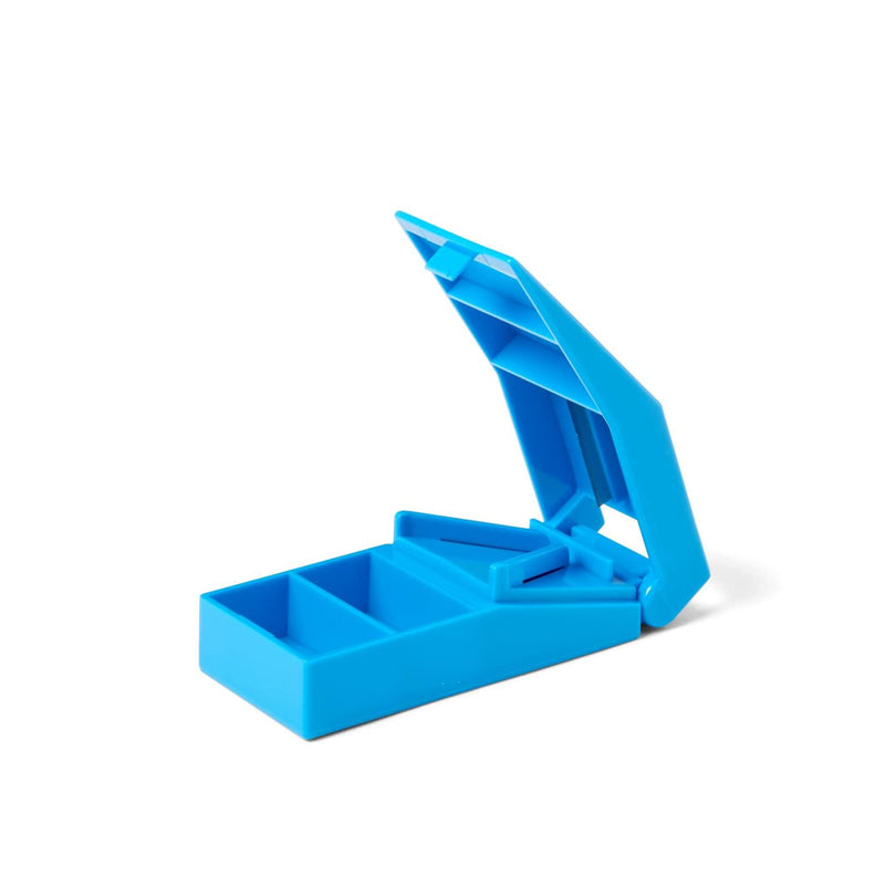 PLASTIFIC Pill Cutter, Pill Splitter Cutter for Small or Large Pills/Tablets, Pill Splitter with Pill Holder Case to Split Safely Cut Pills in Half Pill Splitter for Travel - NewNest Australia