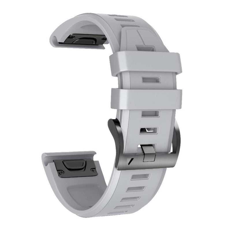 ANCOOL Compatible with Garmin Fenix 5X Plus Band 26mm Easy Fit Silicone Watch Strap Wristbands Replacement for Fenix 7X/Fenix 6X Pro/Fenix 6X/D2 Delta PX/Tactix Delta/Descent Mk2 (Pack of 7) 7PCS Pack - NewNest Australia