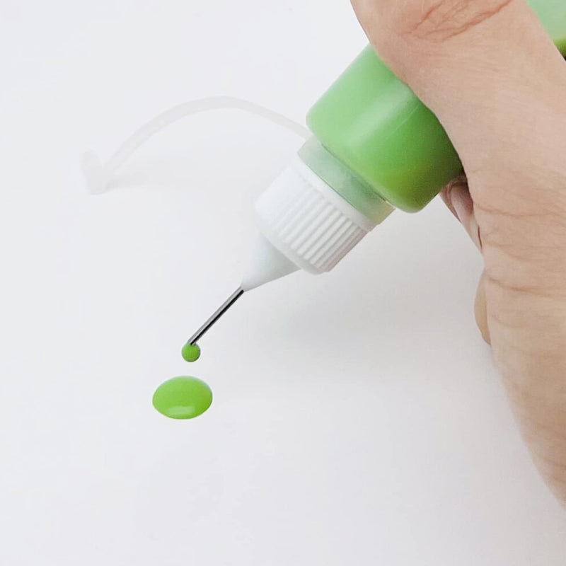 5 Pcs Precision Tip Applicator Bottles, MYYZMY 4 Ounce Needle Tip Bottle, with 2 Pcs Mini Funnel, White Lid - NewNest Australia