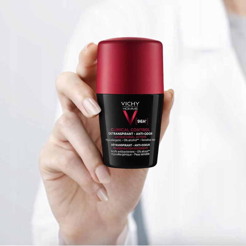 VICHY, HOMME Deodorant Clinical Control 96H Roll-On, 50 ml. - NewNest Australia