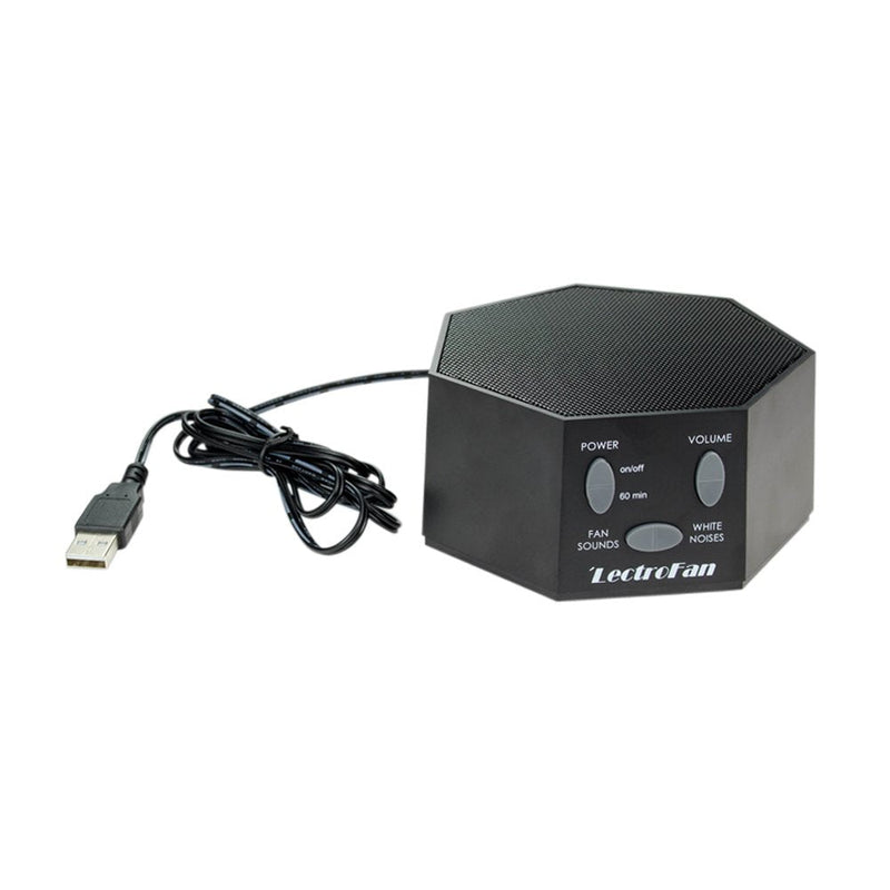 LectroFan High Fidelity White Noise Machine with 20 Unique Non-Looping Fan and White Noise Sounds and Sleep Timer Classic Black - NewNest Australia