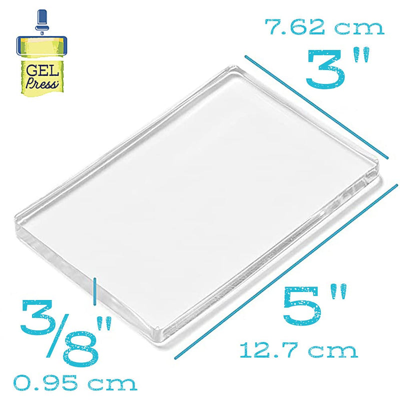 Gel Press Gel Printing Plate 3"x5" 10808 3" x 5" - NewNest Australia