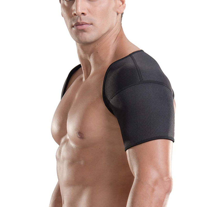 Artibetter SBR Double Shoulder Support for Women Men Rotator Cuff Adjustable Shoulder Support for Shoulder Pain Relief Joint Subluxation (Size M) - NewNest Australia