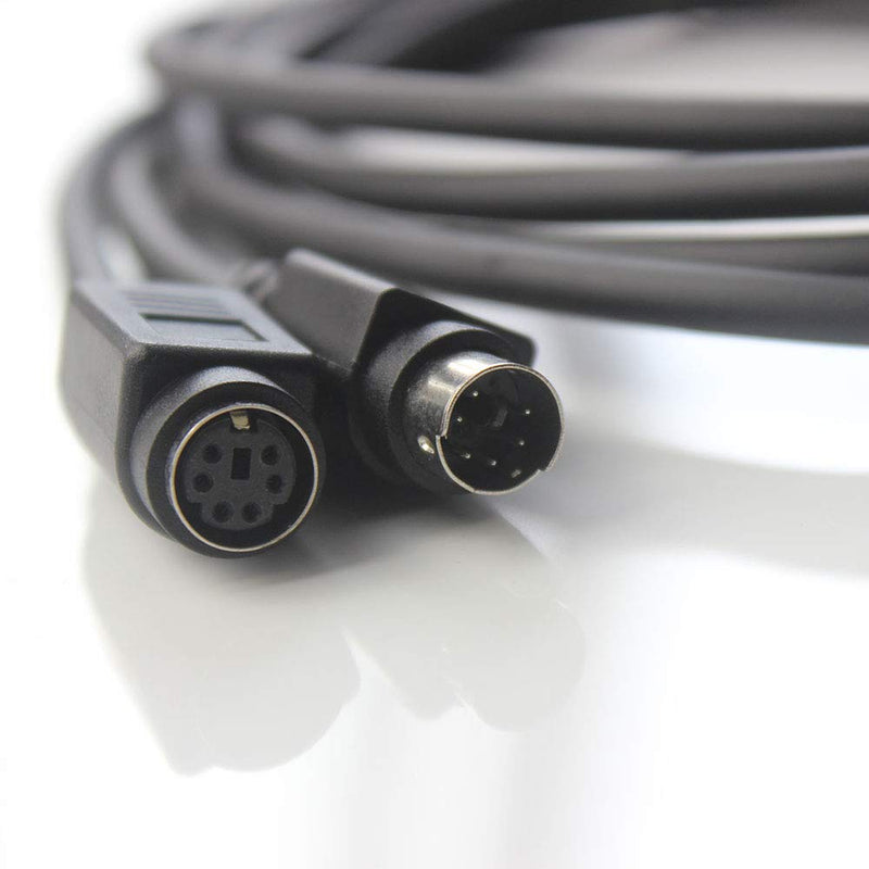 PS/2 KBW Keyboard Wedge Barcode Scanner Cable Compatible with Metrologic MS7120 MS9540 MS5145 MS1690 PS2 Keyboard Wedge Cable - NewNest Australia
