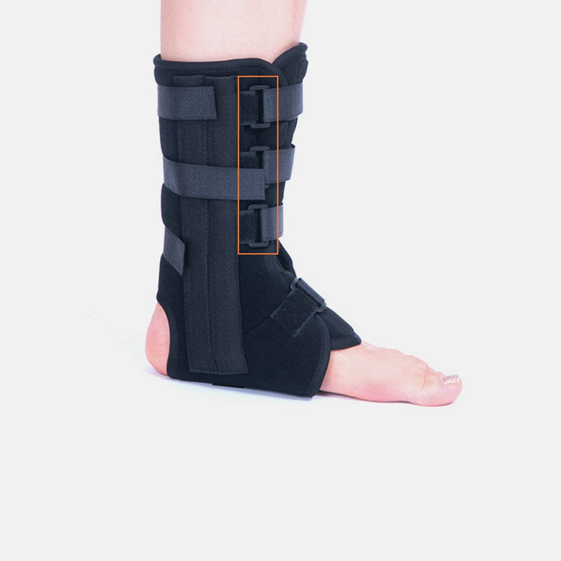 Ankle Brace for Men Women Adjustable Ankle Support Tendonitis Compression Wrap Plantar Fasciitis Foot Strap Postoperative Plate Support for Tendon Fractures Leg Sprains Achilles Post Surgery Recovery L - NewNest Australia