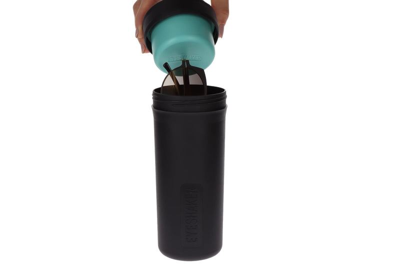Eyeshaker Set - Patented Glasses Cleaning Device In Complete Package With Eye Shaker, Special Cleaner And Microfibre Glasses Cleaning Cloth - Innovative Glasses Cleaning Like From Optician For Glasses And Frames - NewNest Australia