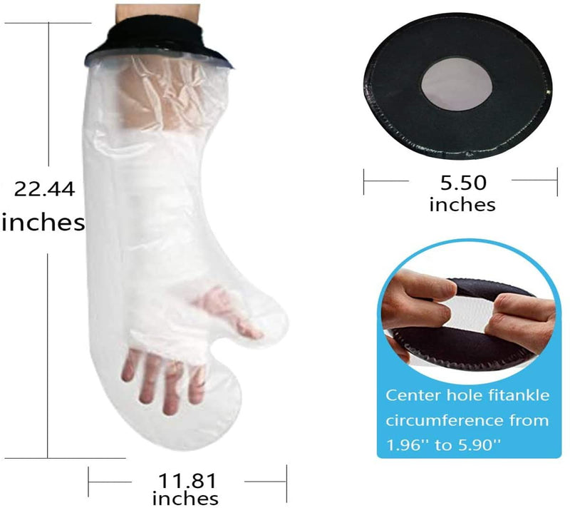 Waterproof Adult Hand Cast Cover, Arm Cast Wound Cover for Shower Bath, Adult Plaster Hand Sleeve Dressing Protector Reusable Cast and Bandage Protector for Broken Arms Wrists ,Elbow,Fingers Wound - NewNest Australia
