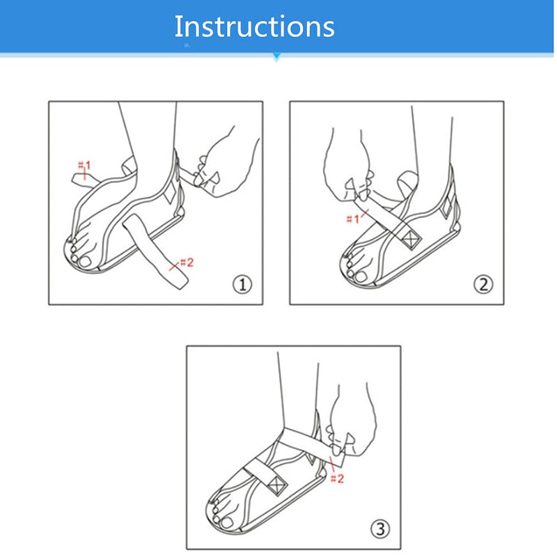 Open Toe Plaster Cast Shoe Gypsum Shoe Foot Fracture Surgical Shoe Recovery Shoe Broken Rehabilitation Shoes Toe Valgus Surgical Fixed Shoe Recovery Protecting Supporting Shoe Medium Black - NewNest Australia