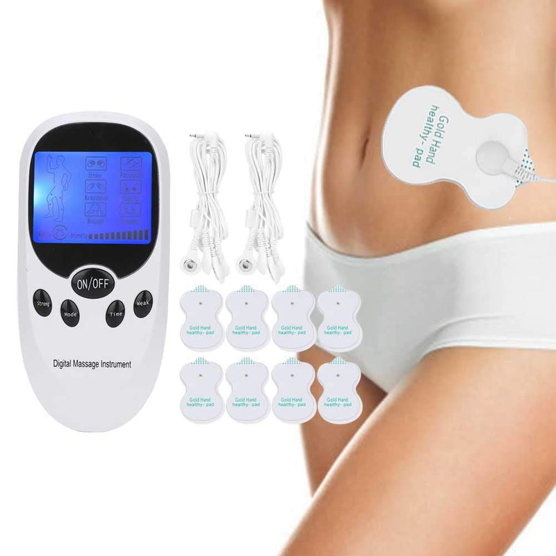 TENS Pain Relief Machine, Dual Output Digital Electronic Muscle Stimulator, Tens Massager for Back, Neck, Muscle and Joint Pain with 6 Massage Modes - NewNest Australia