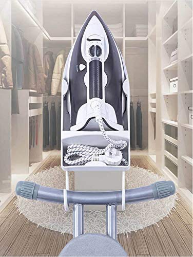 Ironing Board Hanger Wall Mount Iron Hanger Ironing Board Rack Electric Iron Holder Household Bathroom Shelf - for Max 5 inch Width - NewNest Australia