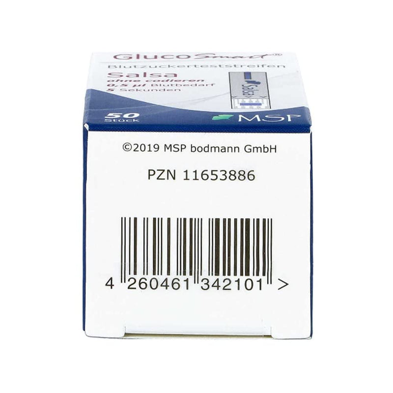 Glucosmart Salsa blood sugar test strips can - NewNest Australia