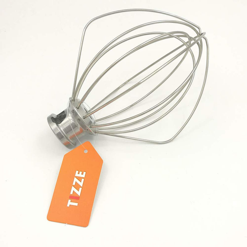 6-Wire Whip Attachment Fits KitchenAid Tilt-Head Stand Mixer Replace K45WW, Stainless Steel, Egg Heavy Cream Beater, Cakes Mayonnaise Whisk - NewNest Australia