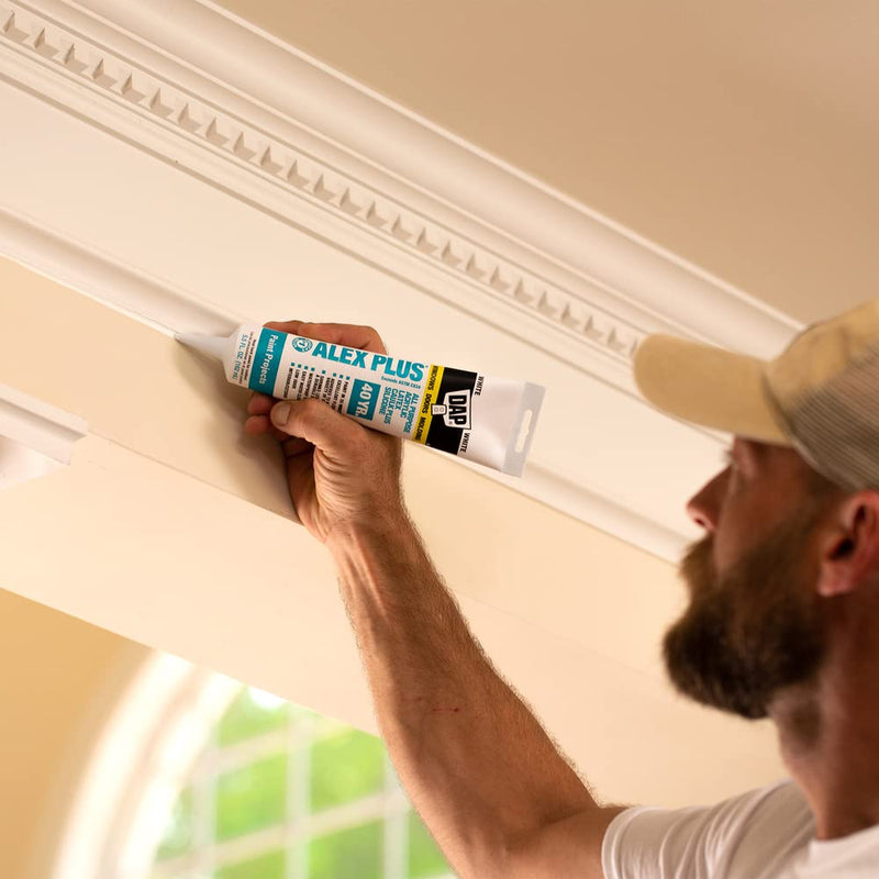 Dap 18128 Alex Plus Acrylic Latex Caulk Plus Silicone 5.5-Ounce - NewNest Australia