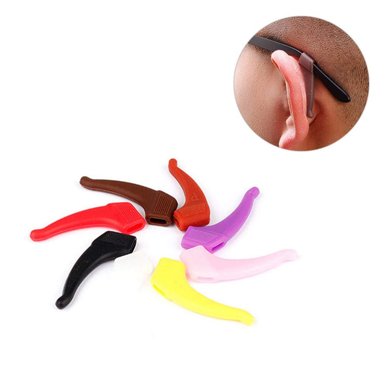 Artibetter 24 pairs of silicone glasses holder non-slip glasses ear grip silicone ear hook glasses temple tips m - NewNest Australia