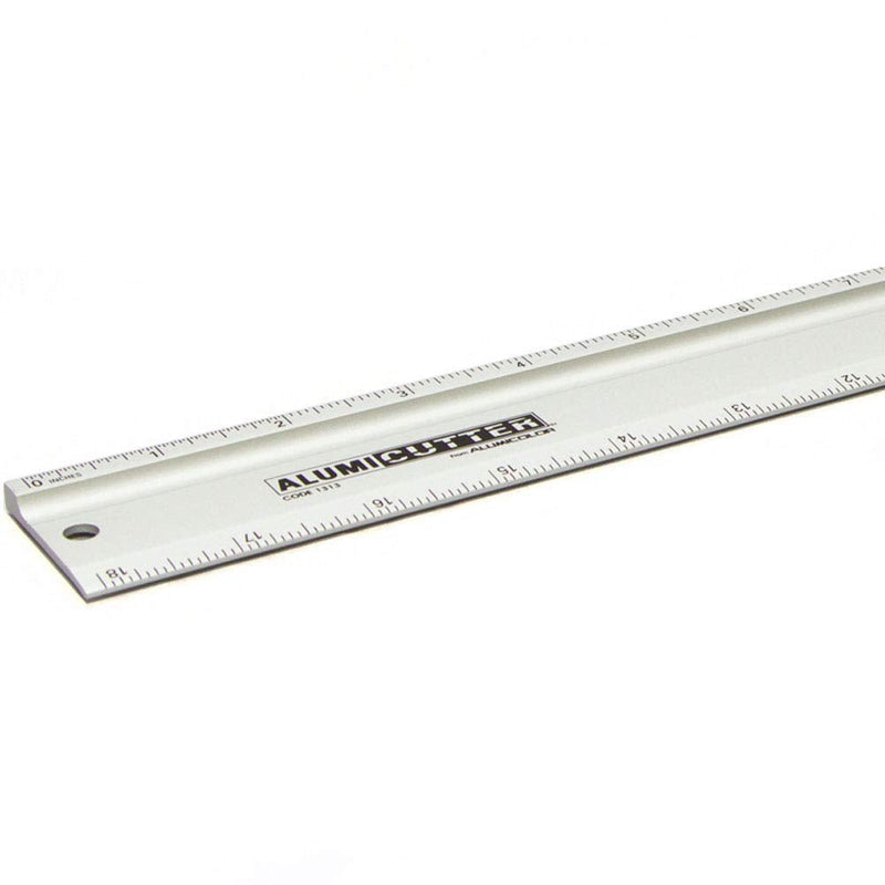 Alumicolor Straight-Edge Alumicutter Size: 18",Silver - NewNest Australia