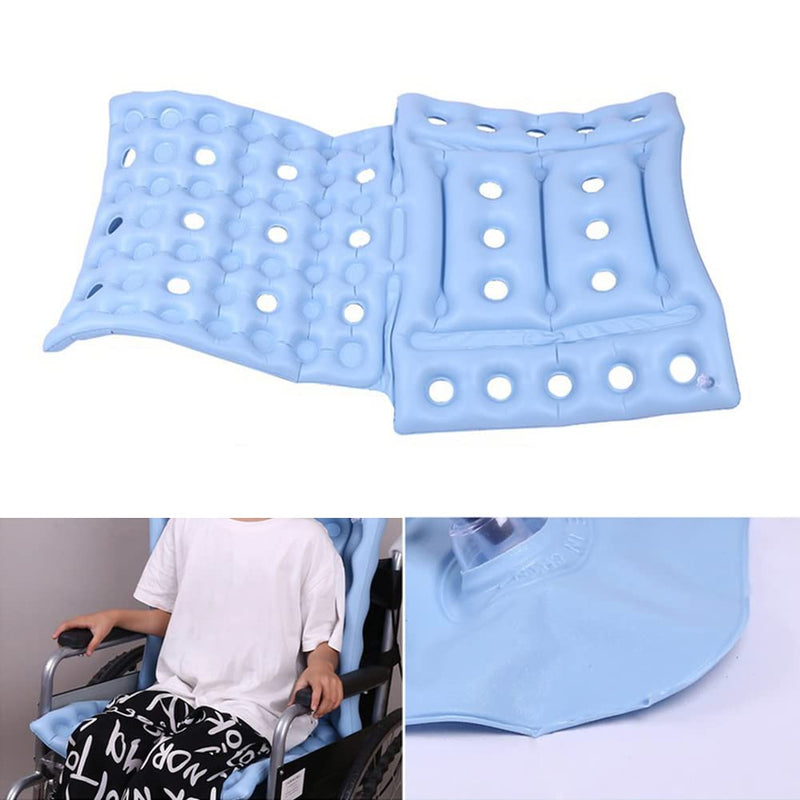 Faderr Bed Sore Cushions for Butt for Recliner, Pressure Sore Cushions for Sitting in Recliner, Inflatable Wheelchair Cushions for Pressure Relief (Blue) Blue - NewNest Australia