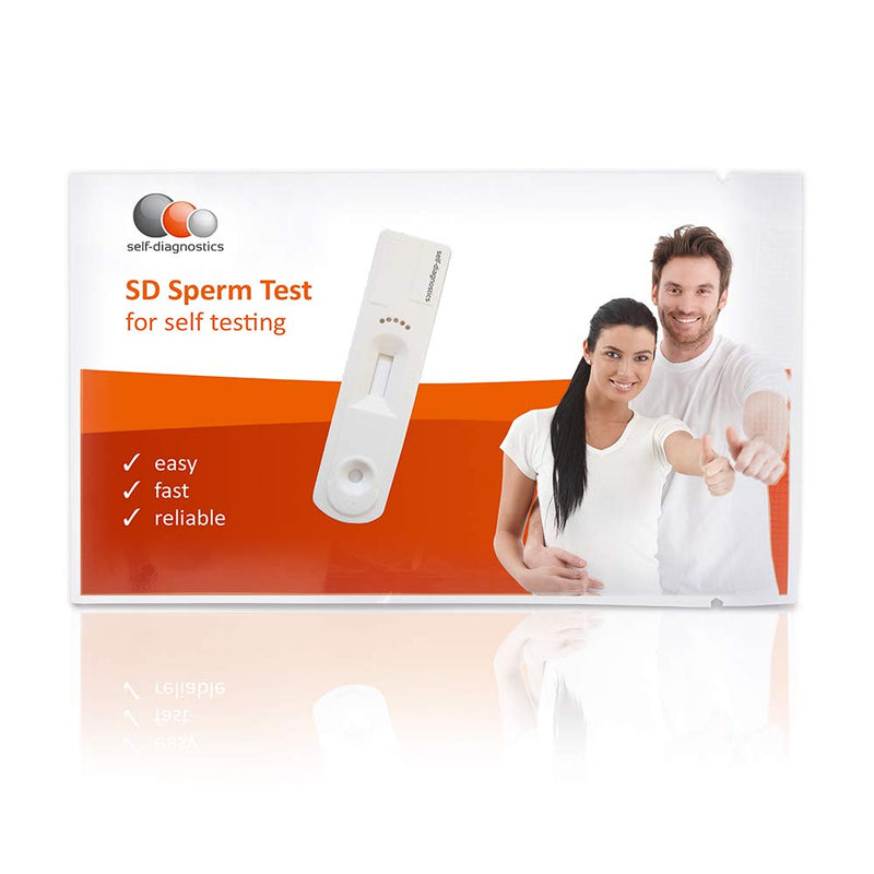 self-diagnostics Sperm test for men - Sperm test to prove fertility - Fertility test Determination of fertility - Measures sperm concentration - Sperm rapid test - NewNest Australia