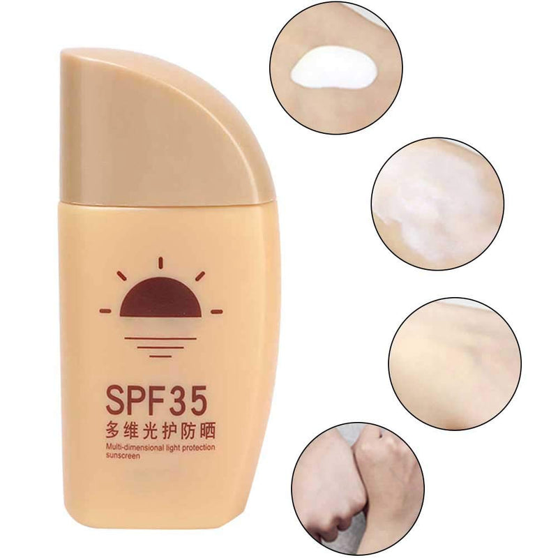 30 g SPF 35+ Sunscreen Optimum Protection, Golden Tinted Cream Limits Hyperpigmentation and Protects Scars, Moisturizing Waterproof Sunblock Cream - NewNest Australia