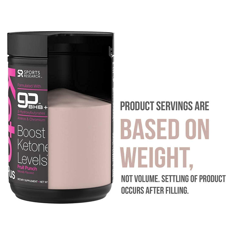 Keto Plus™ Exogenous Ketones (goBHB™) - 30 Servings | Formulated for Ketosis, Energy and Focus | Keto Certified, Vegan Friendly (Fruit Punch) Fruit Punch - NewNest Australia