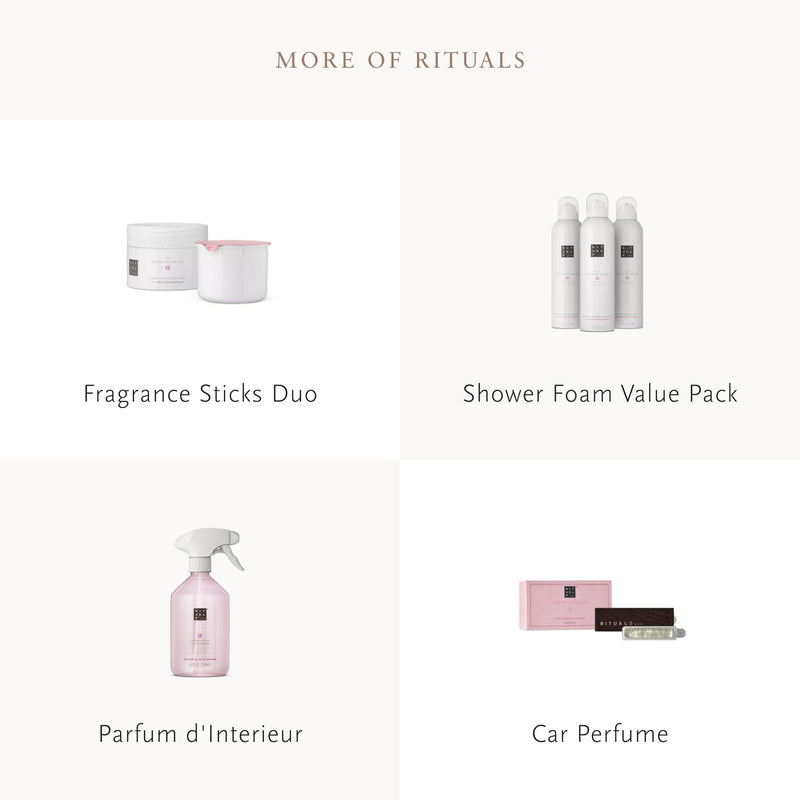 Rituals The Ritual Of Sakura - Fragrance Sticks Set With 2 Fragrance Bottles And 2 Sets Of Fragrance Sticks With Cherry Blossom And Rice Milk - Delicate, Long Lasting Fragrance - 2 X 250 Ml - NewNest Australia