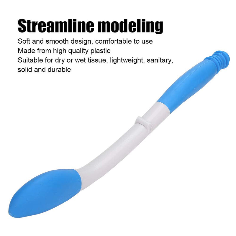 Foldable Toilet Aids Wiper, Long Handle Easywipe Bottom Wiper for Elderly, Soft Touch Comfort Self Wipe Assist Holder, Folding Personal Hygiene Aid to Assist Wiping - NewNest Australia