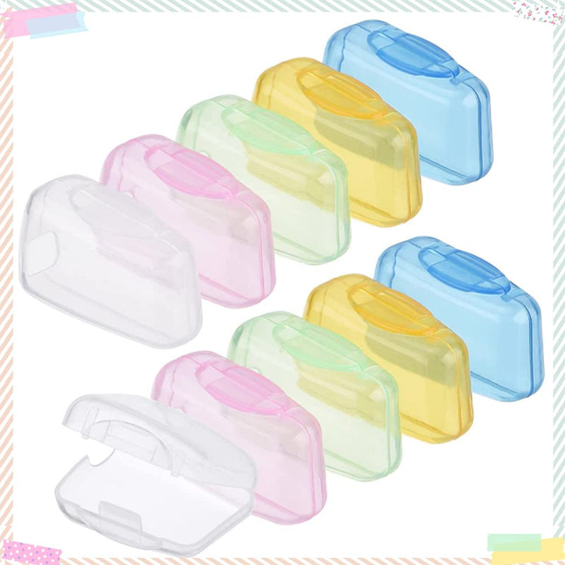 20 Pcs Portable Toothbrush Head Cover Case for Travel Hiking Camping Toothbrush Box Brush Cap Case for Home Travel Outdoor Camping Hiking Business Trip - NewNest Australia