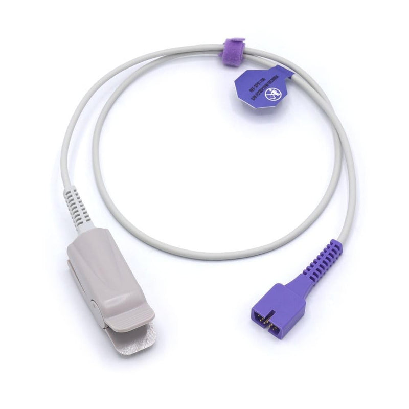 Compatible Nellcor DS100A Spo2 Sensor Adult Finger Clip 3.2ft 9 Pins Connector FDA/CE Approved - NewNest Australia