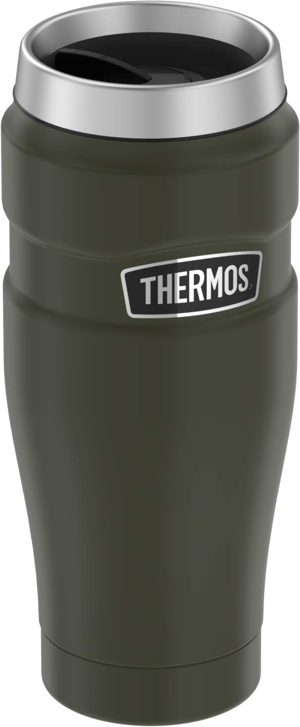 NewNest Australia - Thermos Staineless Steel King 16 Ounce Travel Tumbler, Army Green 