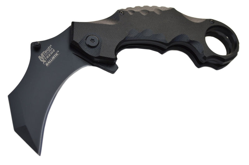 8" Spring Assisted G'Store Open Folding Pocket Knife Karambit Claw Combat Tactical - NewNest Australia