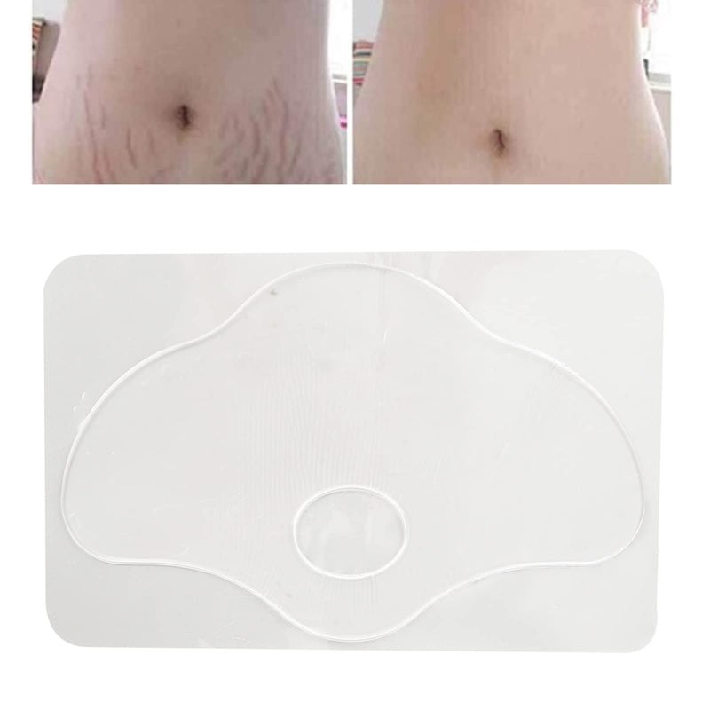 Silicone Stretch Mark Patch, Silicone Body Patch, Belly Silicone Pad, Skin-Friendly, Lightweight, Portable, Reusable, Washable, Easy To Absorbent, Transparent, 26 X 16.8 Cm - NewNest Australia