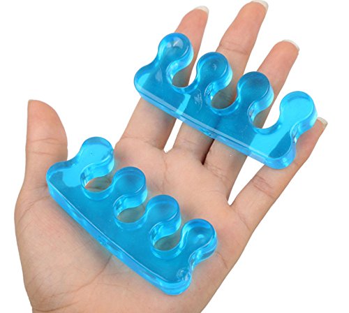 2x PEDIMEND Silicone Gel TOE Separator - Toe Stretcher / Straightener / Spacer - Prevent Toes Overlapping - Avoid Toe Squeezing - Ideal for Dancers & Yogis - UNISEX - Foot Care - NewNest Australia