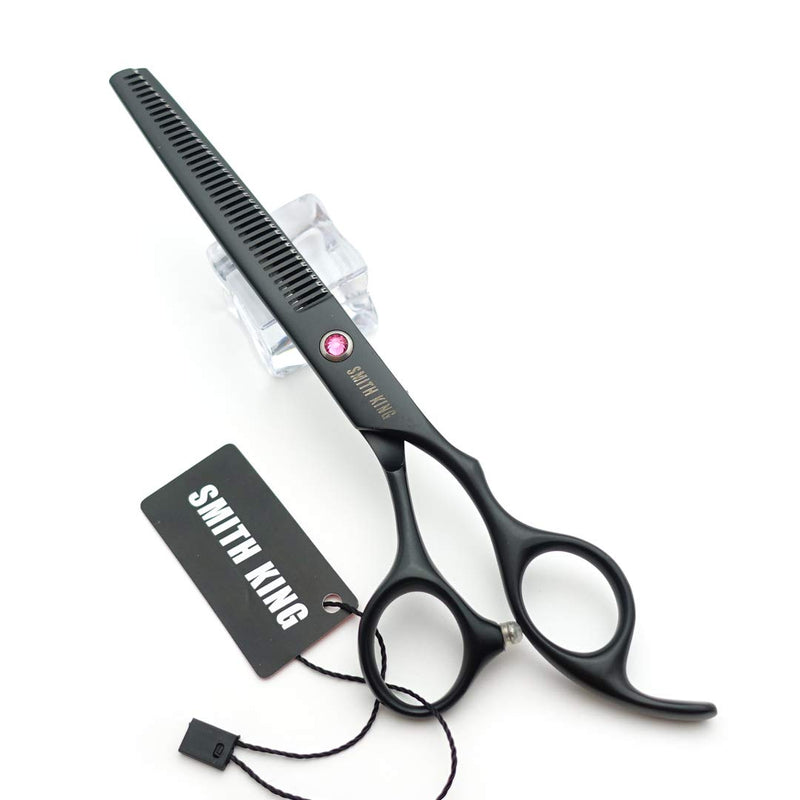 7.0 inch hair scissors set hair cutting scissors & thinning scissors with razor combs in 1 set (black). - NewNest Australia